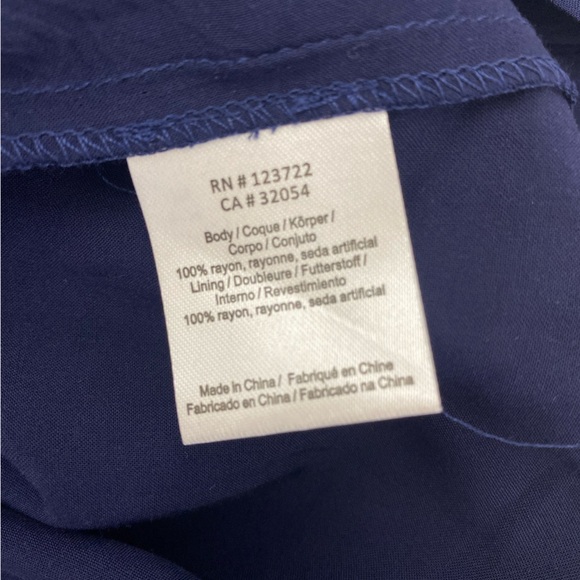 Anthropology dress midi blue - Picture 11 of 12